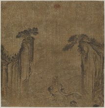 Saluting the sunrise over the sea, Ming dynasty, 1368-1644. Creator: Unknown.