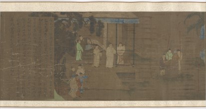 Scenes from the Lives of Famous Men (part 2), Ming dynasty, 16th-17th century. Creator: Unknown.