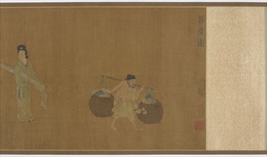 Ge Hong Moving House, Ming dynasty, 16th century. Creator: Unknown.