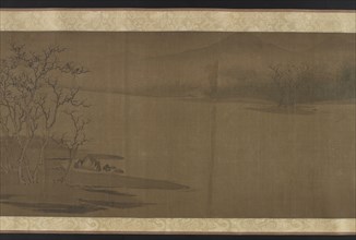 Old Trees and Cold Crows, in the style of Zhao Danian, Yuan or Ming dynasty, (14th century?). Creator: Unknown.