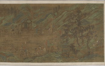 An Imperial Hunt, Late Ming dynasty, 16th-17th century. Creator: Unknown.