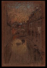 Winter Evening, 1879-1880. Creator: James Abbott McNeill Whistler.