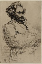 C.L. Drouet, Sculptor, 1859. Creator: James Abbott McNeill Whistler.