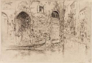 The Two Doorways, 1879-1880. Creator: James Abbott McNeill Whistler.