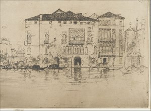 The Palaces, 1879-1880. Creator: James Abbott McNeill Whistler.