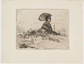 En Plein Soleil, 1858. Creator: James Abbott McNeill Whistler.