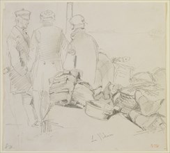 Le Rhin, 1858. Creator: James Abbott McNeill Whistler.