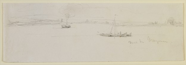 Près de Mayence, 1858. Creator: James Abbott McNeill Whistler.