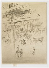 Regent's Quadrant, 1880-1881. Creator: James Abbott McNeill Whistler.
