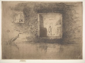 Nocturne: Furnace, 1879-1880. Creator: James Abbott McNeill Whistler.