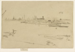 Battersea Morn, 1875. Creator: James Abbott McNeill Whistler.