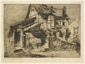 The Unsafe Tenement, 1858. Creator: James Abbott McNeill Whistler.