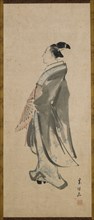 Young man, Edo period, ca. 1795-1798. Creator: Hokusai.