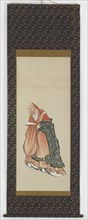 Six Immortals of Poetry: Sojo Henjo, Edo period, ca. 1806-1808. Creator: Hokusai.