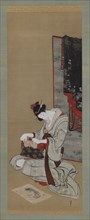 New Year Custom: Wish for a New Year's Auspicious Dream, Edo period, ca. 1806-1811. Creator: Hokusai.