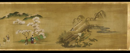 Landscapes of the Four Seasons, Edo period, 17th century. Creator: Tosa Mitsuoki.