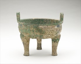 Ritual food vessel (ding), Eastern Zhou dynasty, 8th century BCE. Creator: Unknown.