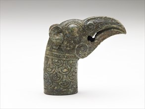 Finial in the form of a bird head, Eastern Zhou dynasty, Possibly 6th-5th century BCE. Creator: Unknown.