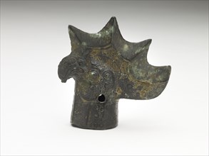 Spearhead in the form of a bird head, Eastern Zhou to Han dynasty, possibly 5th century BCE. Creator: Unknown.