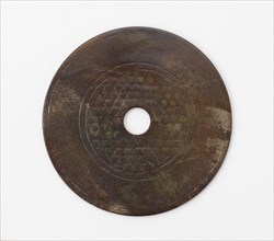 Disk (bi), Han dynasty, 206 BCE-220 CE. Creator: Unknown.