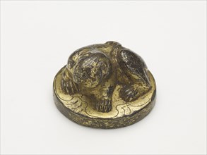 Possibly weight with a crouching tiger, Han dynasty, 206 BCE-220 CE. Creator: Unknown.