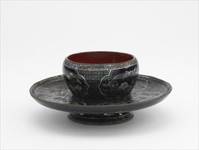 Bowl stand (for tea bowl F1911.355), Mid-Ming to early Qing dynasty, 16th to early 18th century. Creator: Unknown.