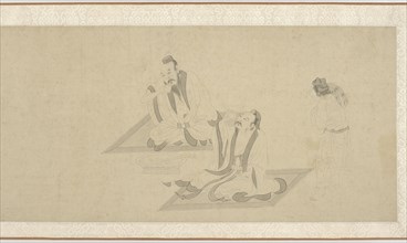 Scenes from the Life of Tao Yuanming (part 1), Ming dynasty, 1368-1644. Creator: Unknown.