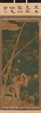 Tapestry: bamboos, flowers, birds, and insects, Ming or Qing dynasty, 1575-1725. Creator: Unknown.