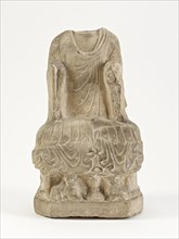 Buddhist sculpture, Northern Zhou dynasty, 557-581. Creator: Unknown.