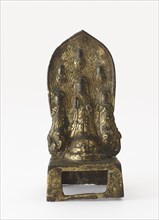 Possibly Bodhisattva Avalokiteshvara (Guanyin) with attendants, Period of Division, 555. Creator: Unknown.