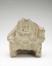 Seated Buddha (fragment), Period of Division, 534-555. Creator: Unknown.