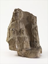 Buddha with a bodhisattva (fragment), Period of Division, 534-550. Creator: Unknown.