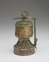 Ritual vessel with cover, Possibly Han dynasty, 206 BCE-220 CE. Creator: Unknown.