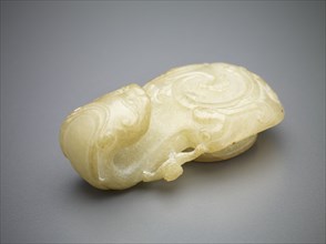 Girdle buckle, Qing dynasty, 1736-1795. Creator: Unknown.