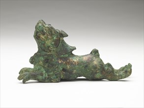 Fitting in the form of a leaping lion, Tang dynasty, 618-907. Creator: Unknown.