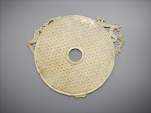 Ritual disk (bi), Western Han dynasty, 206 BCE-9 CE. Creator: Unknown.