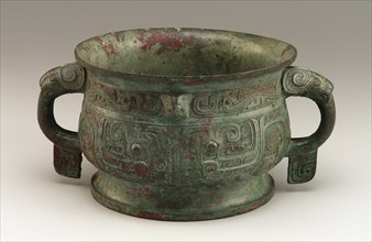 Ritual food serving vessel (jing gui), Western Zhou dynasty, 10th century BCE. Creator: Unknown.