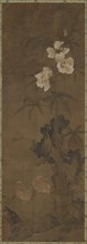 Quail and flowers, Yuan or Ming dynasty, 14th century. Creator: Unknown.