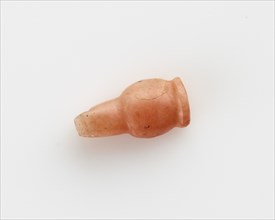 Bead; bottle form, New Kingdom, 1550-1196 BCE. Creator: Unknown.