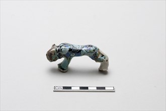 Lion shaped handle, Saljuq period, early 13th century. Creator: Unknown.