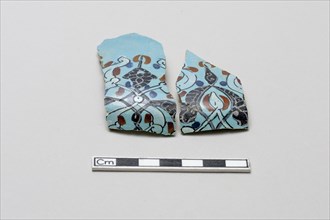 Fragment of a bowl, Saljuq period, early 13th century. Creator: Unknown.