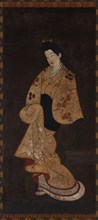 Standing figure of a girl, Edo period, 18th century. Creator: Unknown.