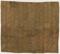Brocade, silk. A temple cover, Edo period, 1615-1868. Creator: Unknown.