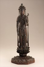 Bodhisattva Avalokiteshvara (Kannon), Heian period, late 12th century. Creator: Unknown.