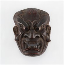 Mask for Noh performance, Muromachi period, 1333-1573. Creator: Unknown.