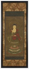 Shakyamuni preaching, Muromachi period, 16th century. Creator: Unknown.