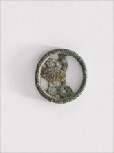 Costume ornament: lotus leaf, Goryeo period, 12th-13th century. Creator: Unknown.