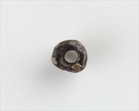 Bead, with a large bore; irregular, 6th century. Creator: Unknown.