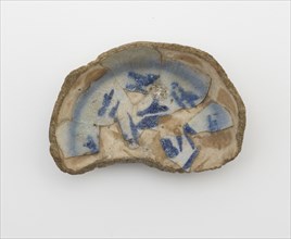 Fragment (foot) of a bowl, (12th century?). Creator: Unknown.