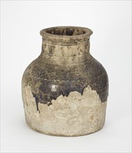Jar, large, wide-mouthed, cylindrical, 11th-12th century. Creator: Unknown.